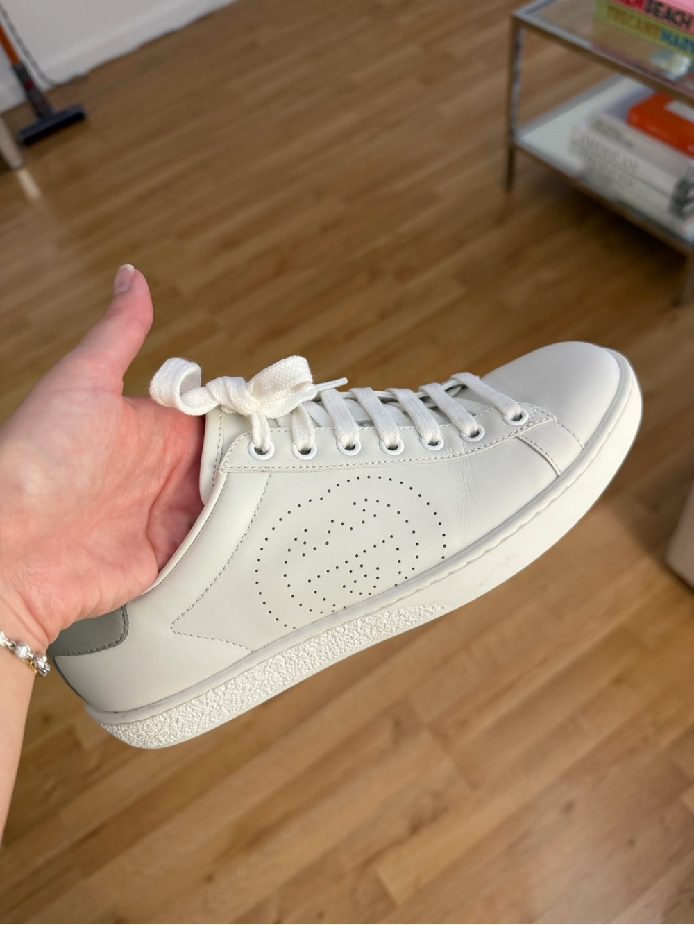 Gucci Classic White Leather Women's Sneaker
